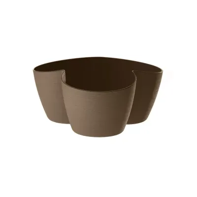 Coprivaso pvc o 3 vasi 12 tortora