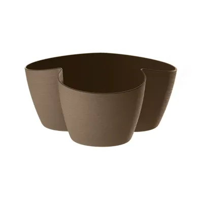 Coprivaso pvc o 3 vasi 14 tortora