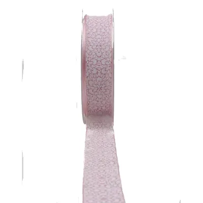 Nastro lorena mm.25 m.20 rosa