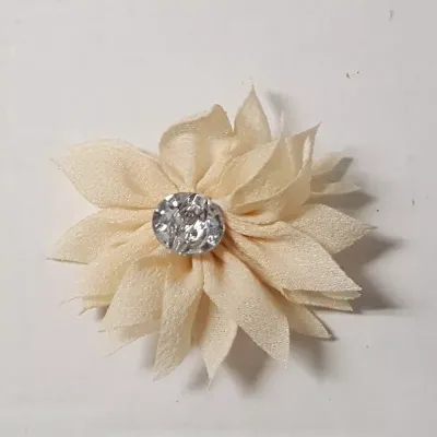 Margherita stoffa con diamante  (40 pz)