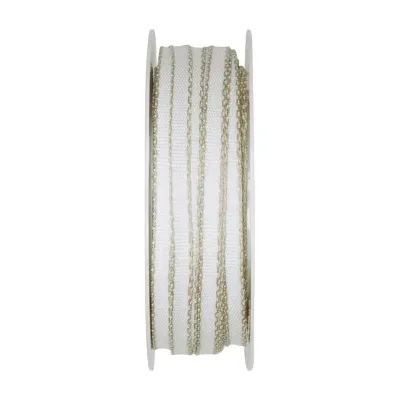 Nastro linen edge mm.07 mt.30 bianco