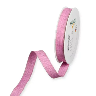 Nastro linen edge mm.15 m.20 fucsia