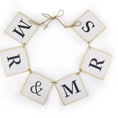 Garland  legno mr & mrs