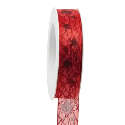 Nastro mm.25 m.18 sternennetz rosso