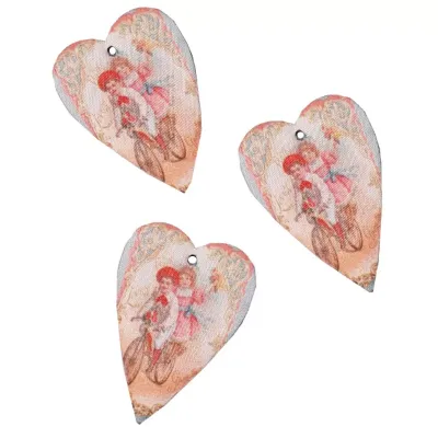 Chiudipacco cuoricino romantic history (20 pz)