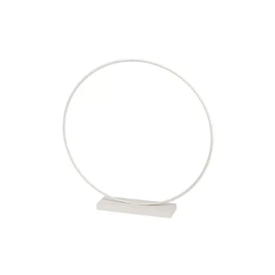 Cerchio con base d.35 bianco