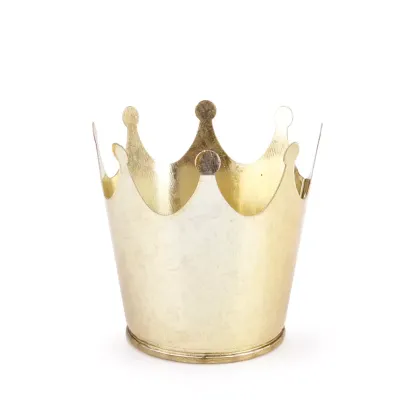 Mt cachepot corona d.5 oro (pz 10)
