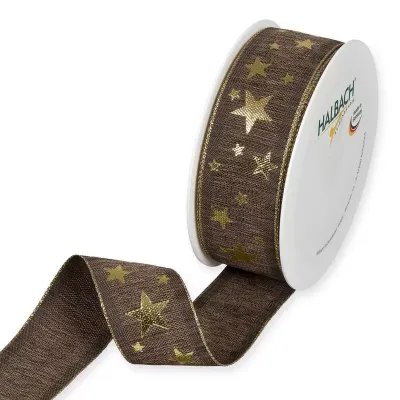 Nastro mm.35 m.15 stars marrone