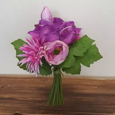 Bouquet assortito lavanda h.27 