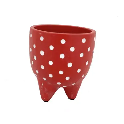 Cp-cachepot piedini d.14 bianco