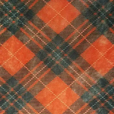 Bobina df 0,78x09 scozzese dec. rosso