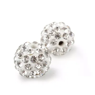 Perle con diamantini cm.1 (box 50)