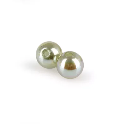 Perla mm.08 iridescente verde (gr.200) 