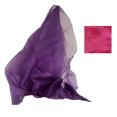 Pezzata 150x300 organza rosa