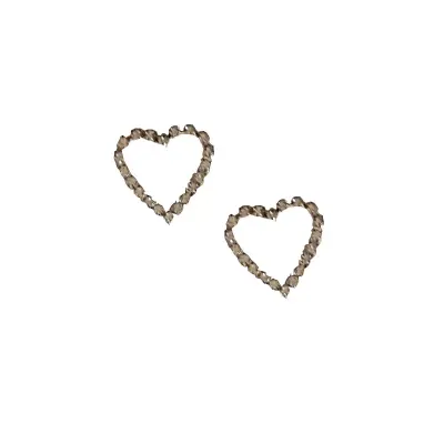 Cuore strass cm.3