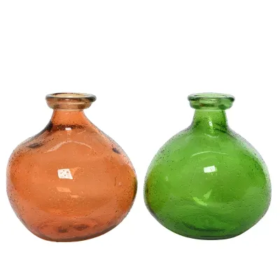 Rc-vaso vetro h.33 colori ass.