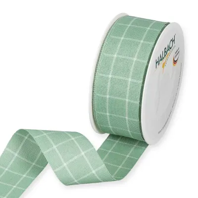Nastro satin mm.70 m.25 verde scuro