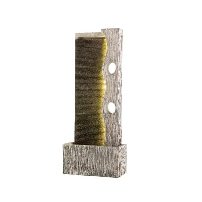 Fontana luminosa resina cm. 19x40x100