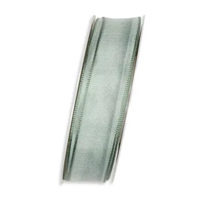 Nastro taffeta an. mm.25 m.25 salvia