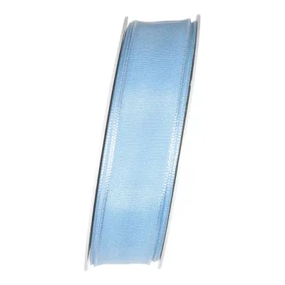 Nastro taffeta an. mm.25 mt.25 azzurro