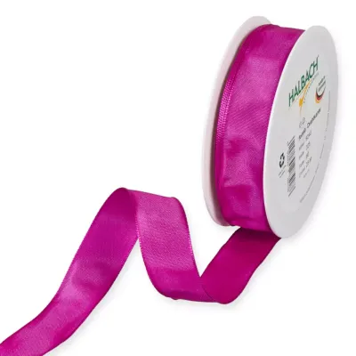 Nastro taffeta an. mm.25 m.25 fucsia