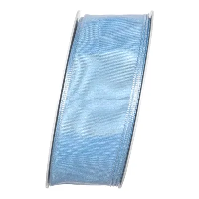 Nastro taffeta an. mm.40 m.25 azzurro