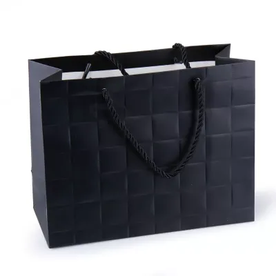 Shopper easypack 18x23 nero (pz.10)