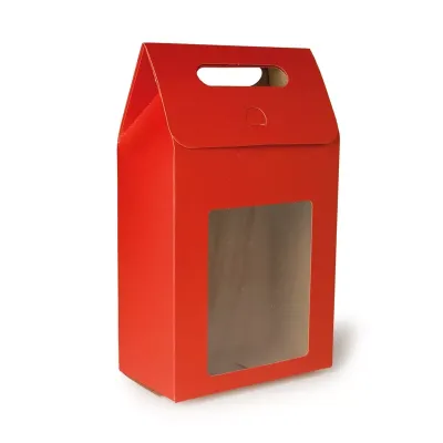 Scatola c.finestra h.26 rosso (pz.15)
