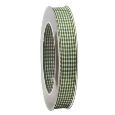 Nastro vichy mm.15 m.20 verde