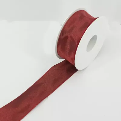 Nastro taffeta an.mm.40 m.25 bordeaux