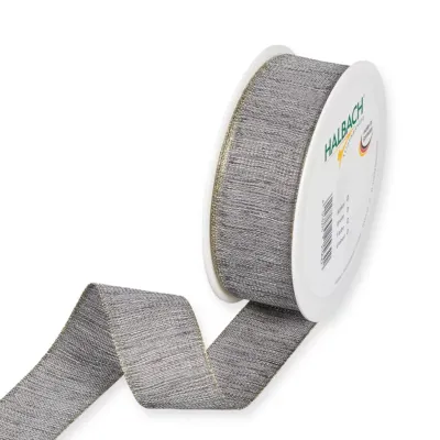 Nastro mixed woven mm.35 m.18 grigio
