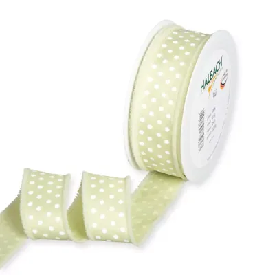 Nastro pois frange mm.32 m.20 verde