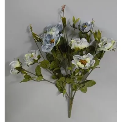 Rosa aperta mazzo turchese