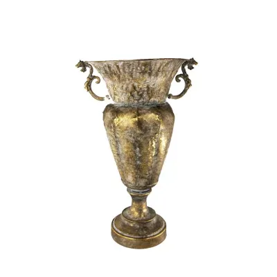 Cm-coppa metallo h.52 oro