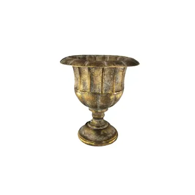 Cm-coppa metallo h.37 oro