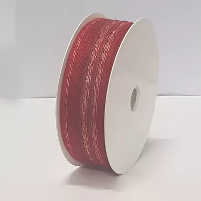 Nastro mm.35 m.20 herbstzauber rosso