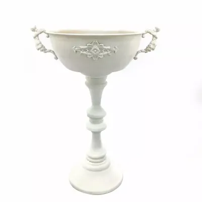Cb-coppa metallo h.64 bianco
