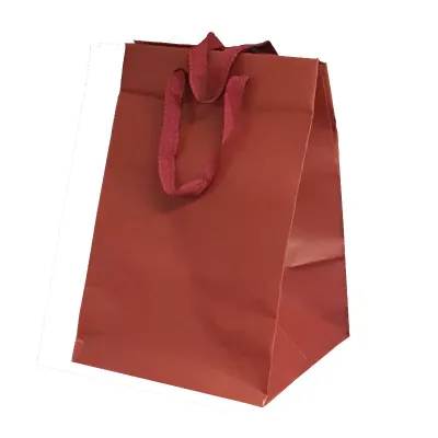 Shopper lusso 23x35 bordeaux (10pz)