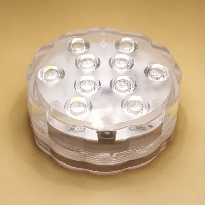 Luce subacquea 10 led calda