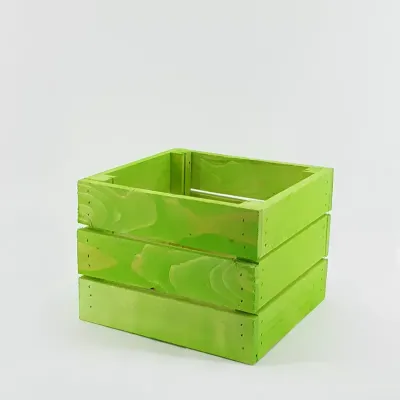 Cb-cassetta legno 19x19 verde