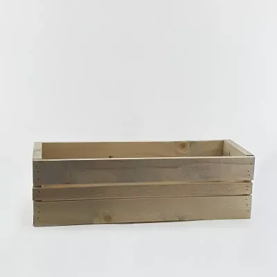 Cb-cassetta legno 39x15 grigio
