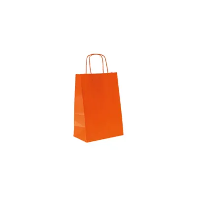 Shopper  16x21 carta col. arancio (pz.25) 