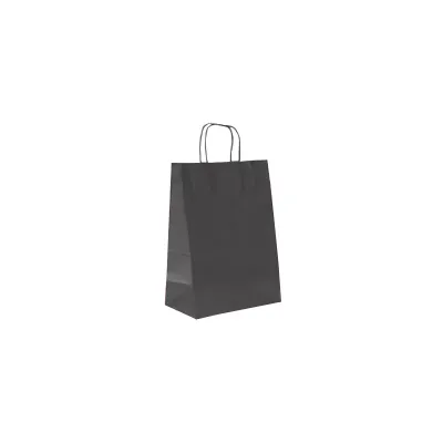 Shopper  16x21 carta col. nero (pz.25)  