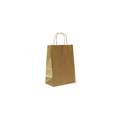 Shopper  22x31 carta met. oro (pz.25)