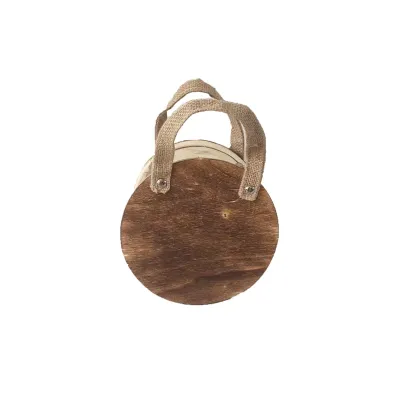 Borsina legno rotonda h.18