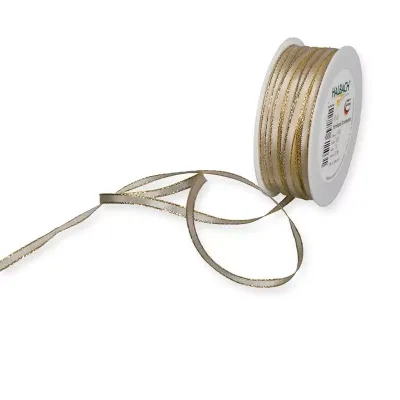Nastro mm.05 m.30 taff.lurex oro