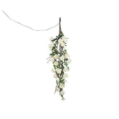 Lb-cascata rose h.150 bianco