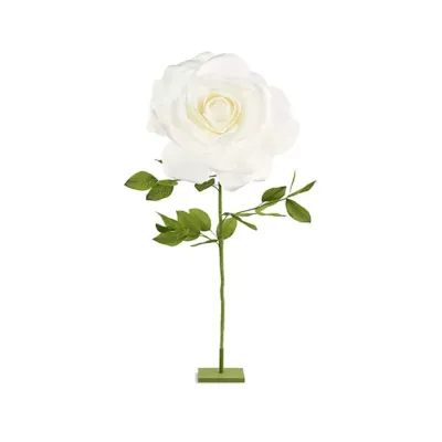 Lb-rosa con base h.120 bianco