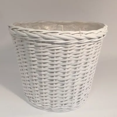 Cvr-cachepot bianco d.25