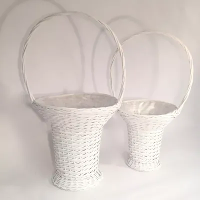 Cbb-corbeille d.48 bianco (set 2)